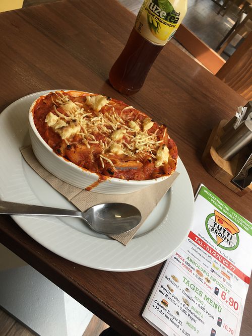 Vegan Al Forno  at Tutti Pronti in Vienna