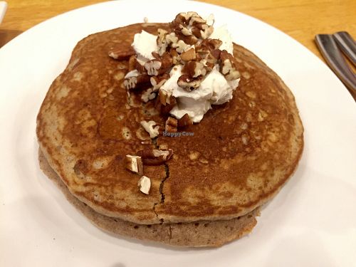 Carrot pancakes at Kingsbury Street Cafe in Chicago