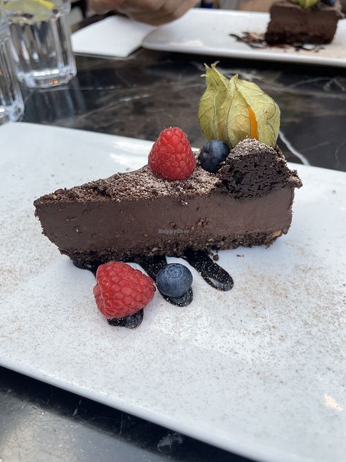 Chocolate Torte  at La Vecchia Scuola Italian Restaurant in York