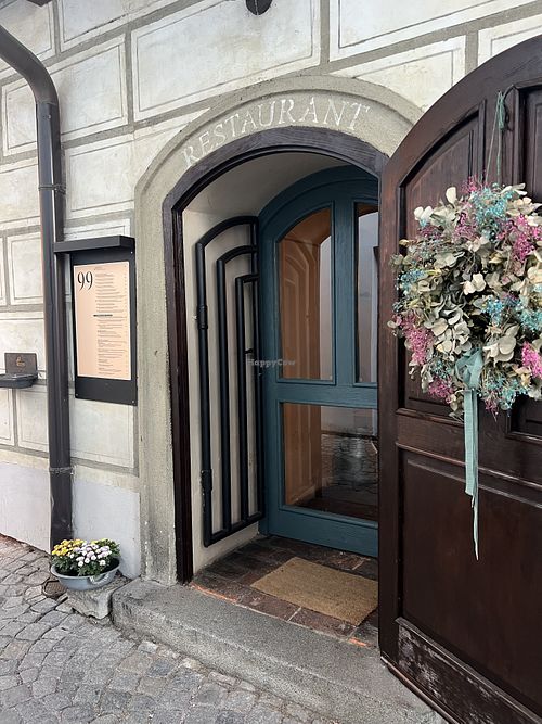   at 99 Restaurant in Cesky Krumlov