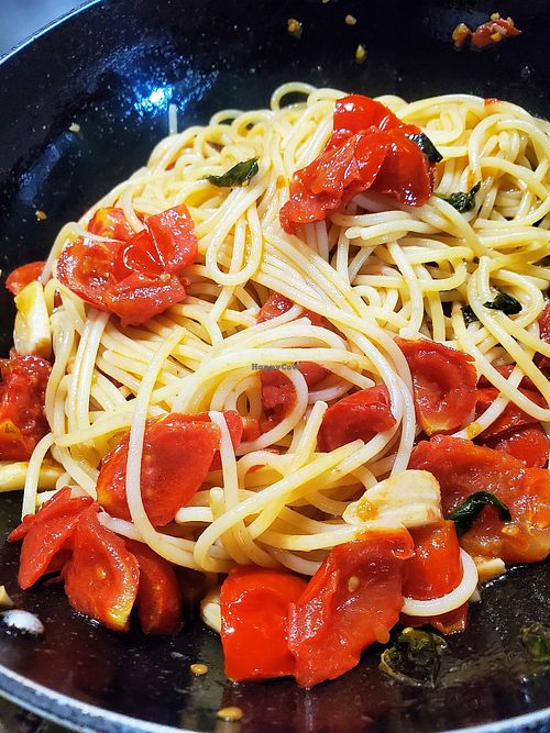 One of our pasta specials at Gusto Napoletano in Fayetteville
