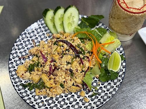 Larb Tofu at Thai 54 NC in Morrisville