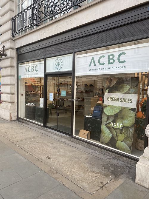 Exterior #Veganuary at ACBC Store - Pop up in London