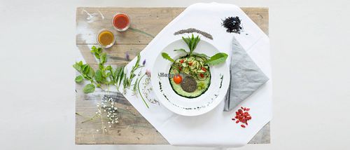 Green Island Salad at Amaranth in Berlin