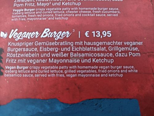 Menü at Cafe Extrablatt in Haltern Am See