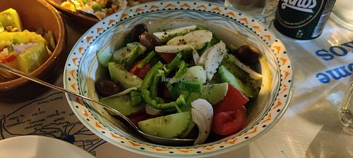 Vegane Choriatiki at Taverna Niotis in Kos