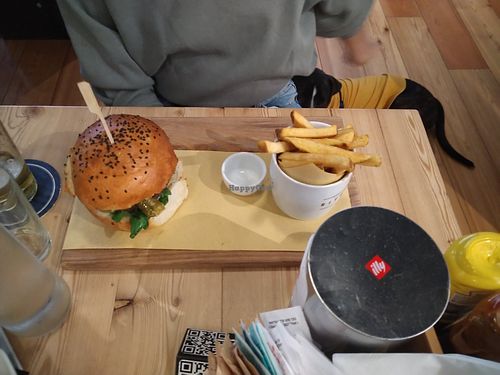 Burger cornetto veganizzato at Rivetti Cafè in Valdagno