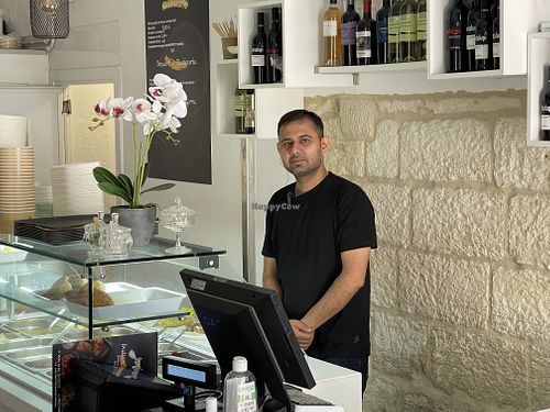 Friendly staff  at Just Desi in Lecce