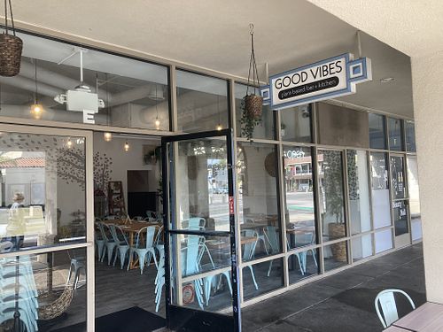 Entrance   at Good Vibes in Huntington Beach