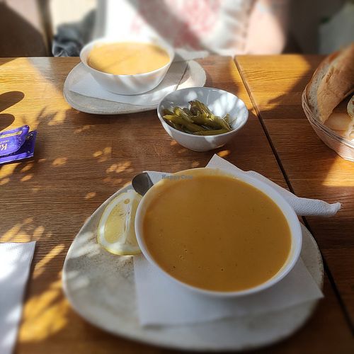 Lentil soup at Tantuni Haus in Cologne