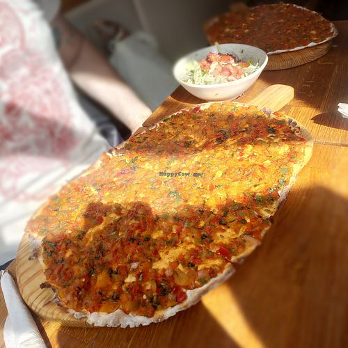 Lahmacun (vegan) at Tantuni Haus in Cologne