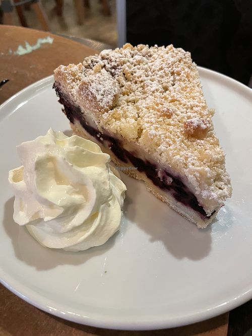 Blueberry cake - 7€  at Espresso House - Kongens Nytorv in Copenhagen