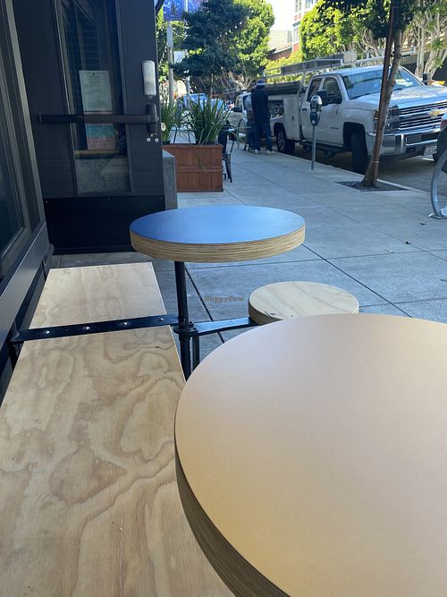 Outdoor Seating Tables/Area  at Rad Radish in San Francisco