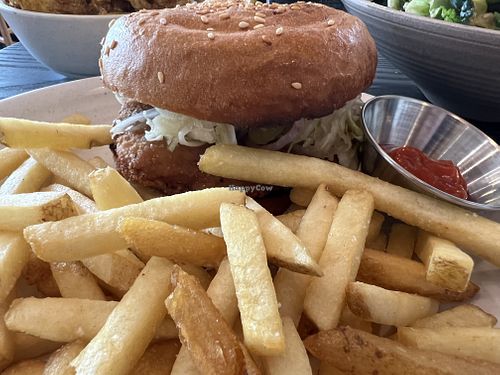 Chicken sandwich   at Rad Radish in San Francisco