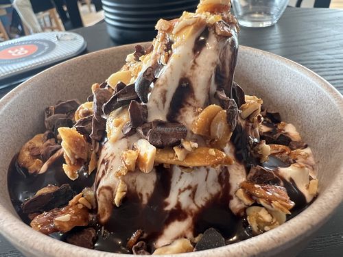 Vanilla oak ice cream   at Rad Radish in San Francisco