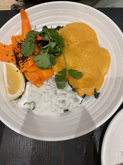 Falafel saladd  at Rad Radish in San Francisco