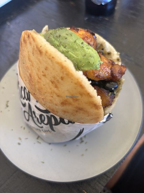 Vegan 2 Arepa  at Rica Arepa in Chicago