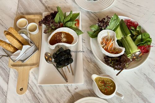 Meal at Tonkla Fasai  at Tonklar Facai -  Ari Soi 1 in Bangkok