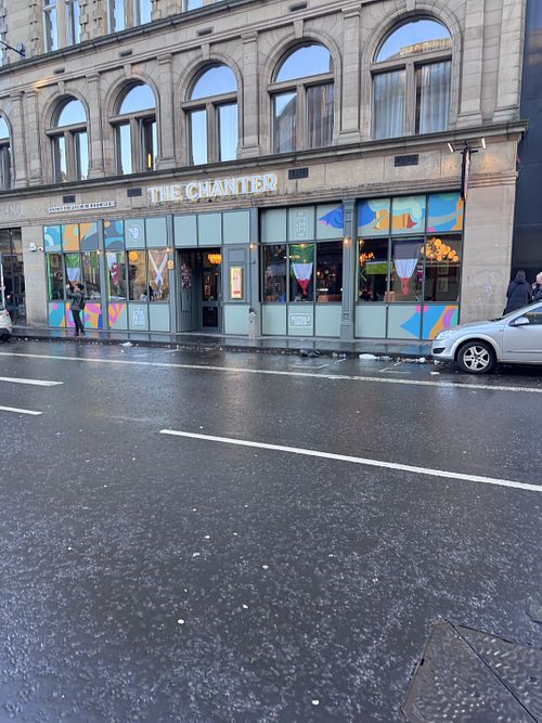 Outside   at The Chanter in Edinburgh