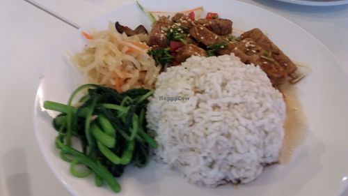 Ocean Delight Rice Set at Loving Hut Vegan Cuisine & Organic  愛家國際餐飲 in Johor Bahru