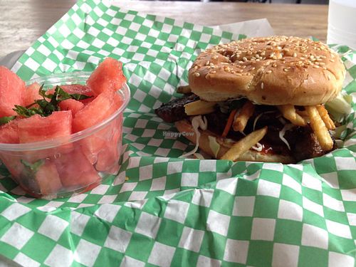 Optimus Prime - 4th of July special at Green New American Vegetarian in Phoenix