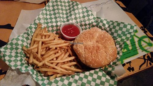 Again, the big-Wac at Green New American Vegetarian in Phoenix