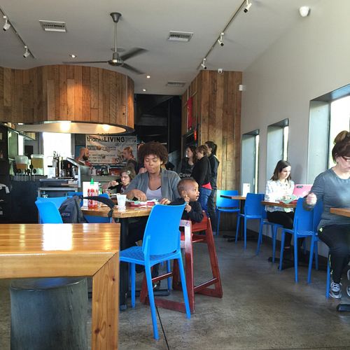 lunch at Green New American Vegetarian in Phoenix