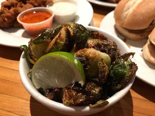Fried Brussels Sprouts at Green New American Vegetarian in Phoenix