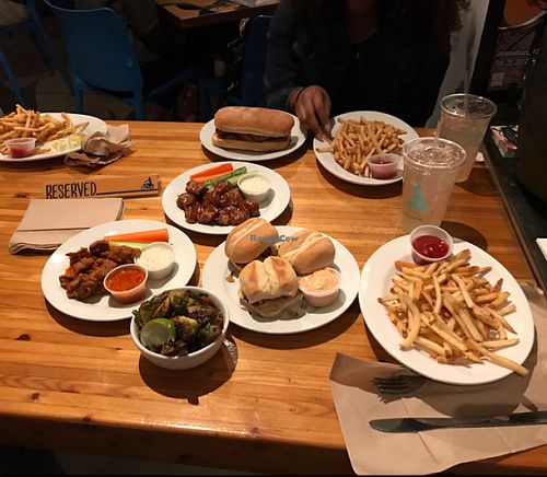 veggie feast! at Green New American Vegetarian in Phoenix