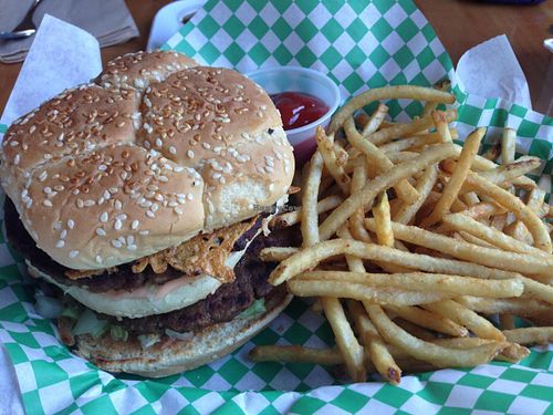 Big Mac...VEGAN STYLE! at Green New American Vegetarian in Phoenix