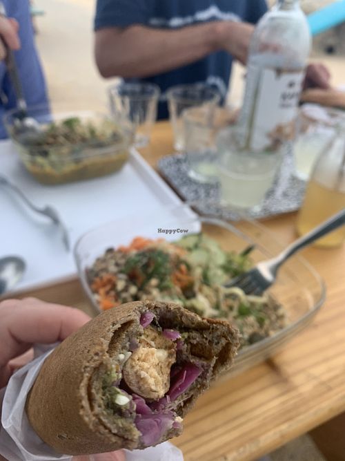 The galette saucisse is a must try!   at Petite Nature in Saint-lunaire