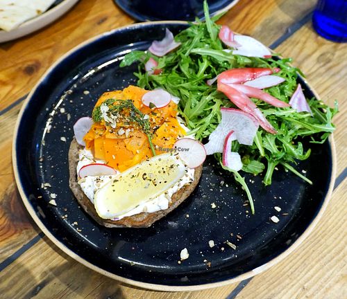 Buckwheat pancake with marinated carrot (weekly dish) at Hododa in Marseille