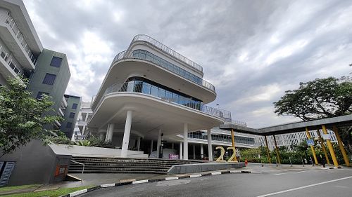 located at Blk 22. walk down the flight of stairs at Canopy Greens in Central Singapore