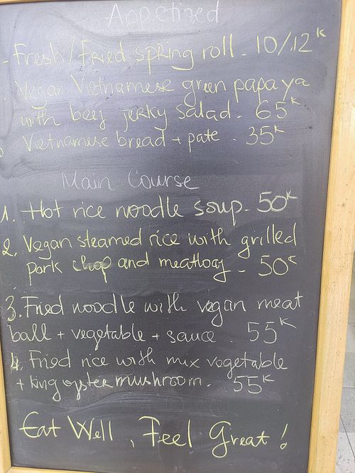  at Lian Hua Vegetarian in Hanoi