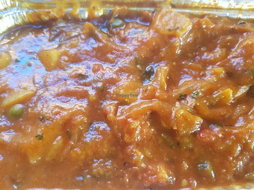 Vegan Jhal Misti at Spice Station in South Shields