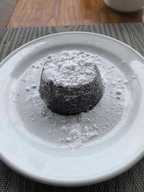 Chocolate lava cakee  at Cepik Villa in Karangasem