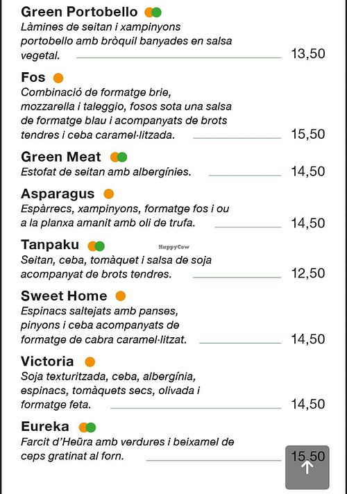 Carta 'Creps' at Santa Cereza in Terrassa