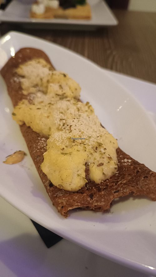 Crep Eureka vegana at Santa Cereza in Terrassa