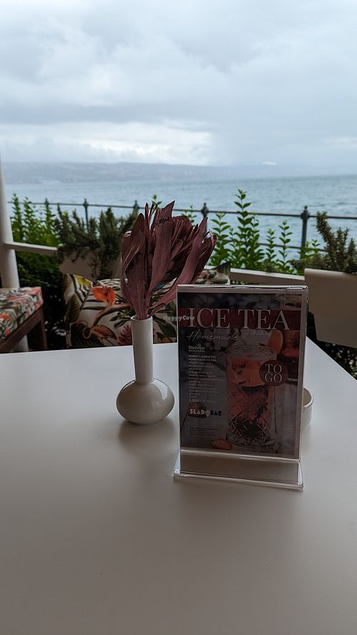 View at Sladobar in Opatija