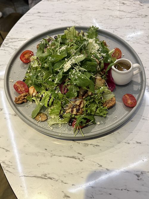 Warm mushroom salad   at Vegan Amore 蔬慕 in Taipei