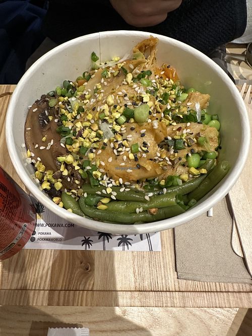 Saimin chick’en végétal (vegan ramen)  at POKAWA in Pau