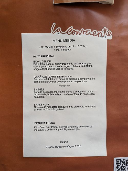  at La Consciente in Barcelona