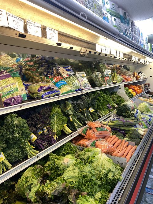 Fresh Produce  at Nature's Best Foods in Oakland