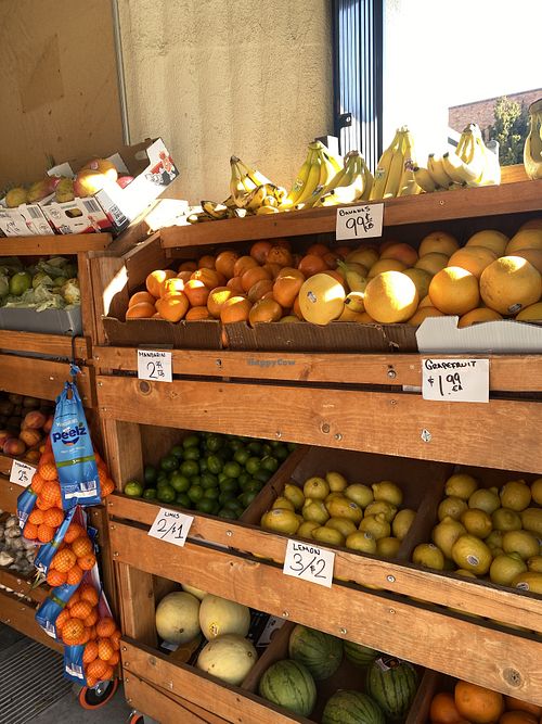 Fresh Produce Near Entry  at Nature's Best Foods in Oakland