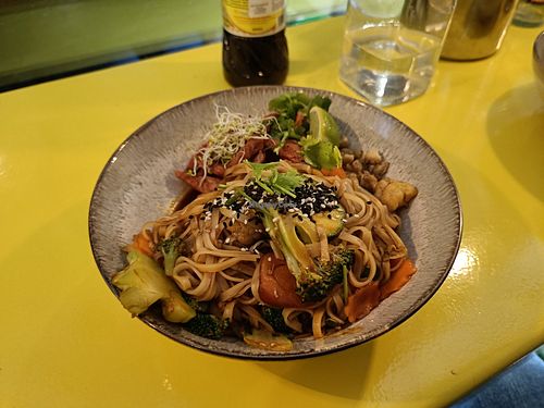 Sukothai noodles at Peace kitchen in Helsinki
