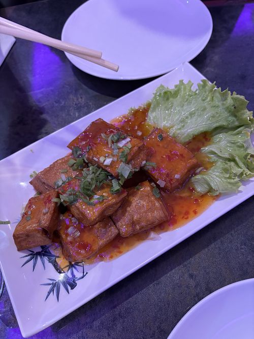 Tofu du chef sauce aigre-douce   at Phô72 in Le Mans