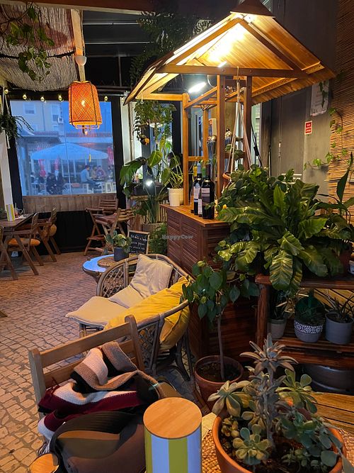 Inside at Matcha Brunch in Carcavelos