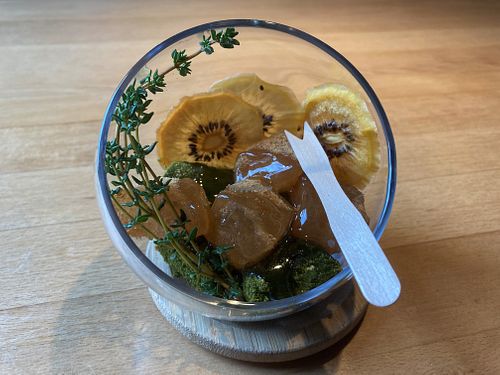 Mochi for dessert! at Shisomen in Berlin