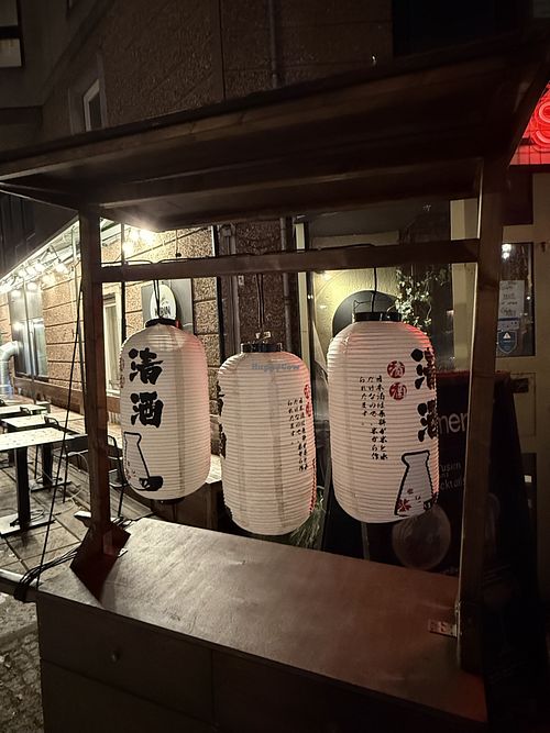 outside  at Shisomen in Berlin