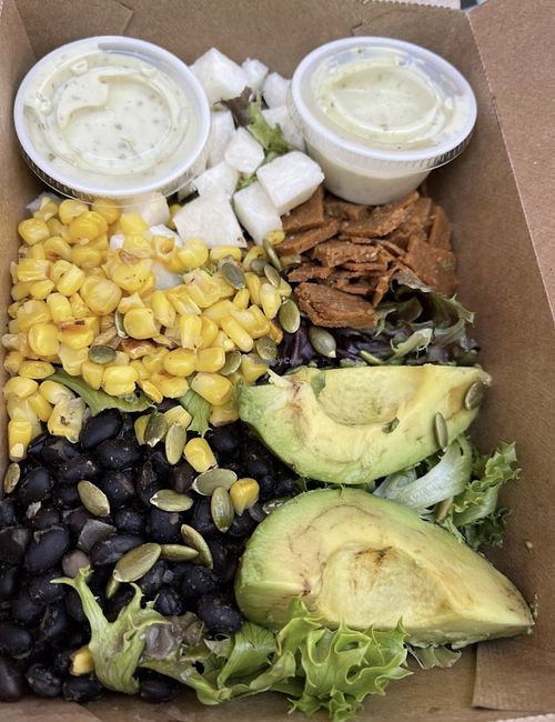 Salad  at Native Foods in Boulder